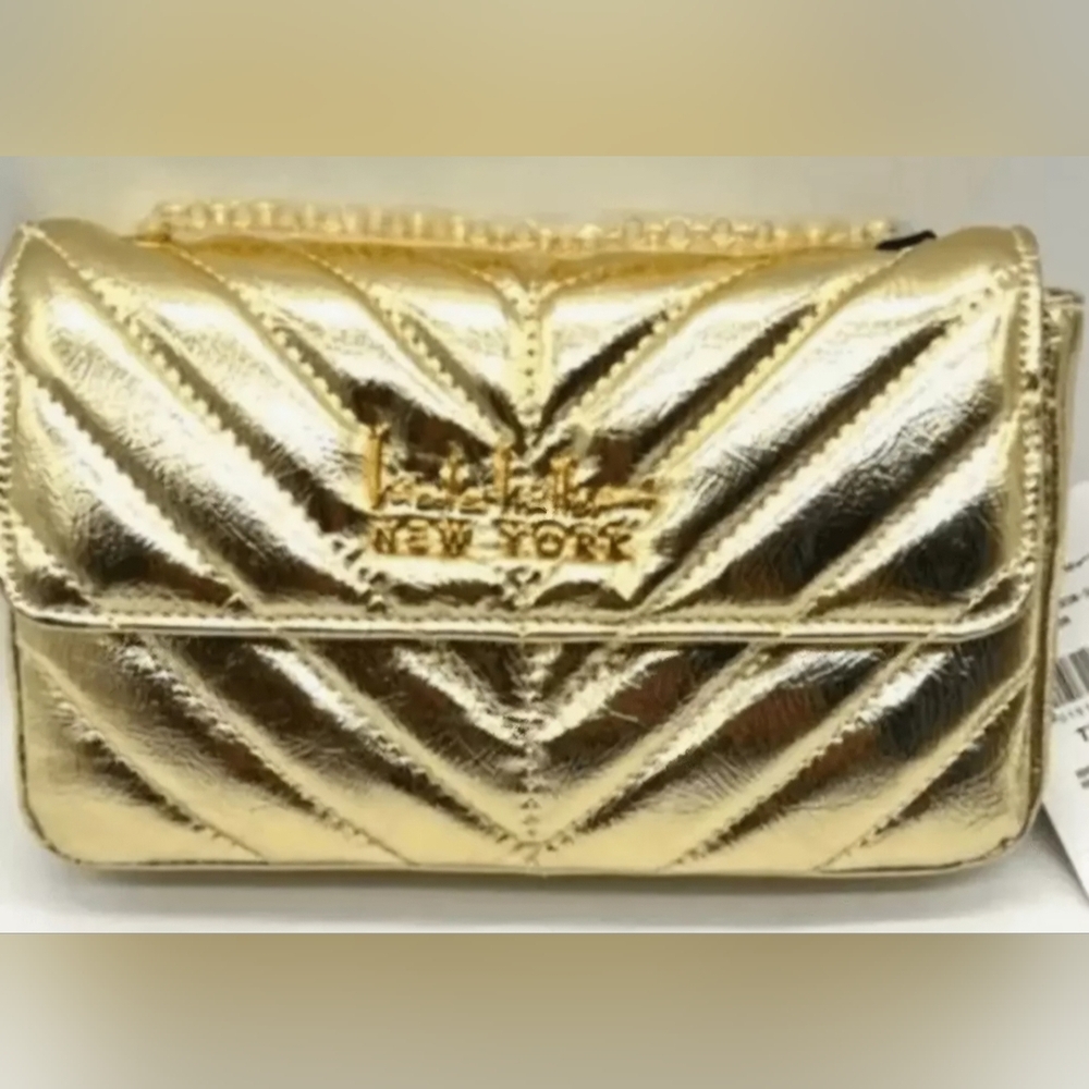 Nicole Miller Gold Chain Purse NWT